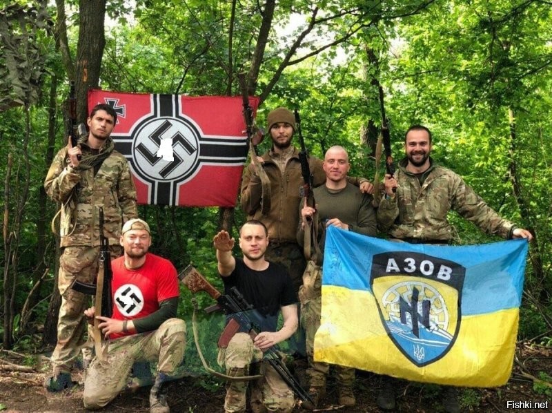 Фашистов надо убивать! Или всхрюнешь, что фашизма на Украине нет?
