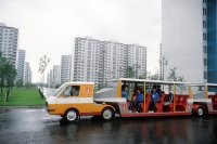 Они потом на ВДНХ курсировали.