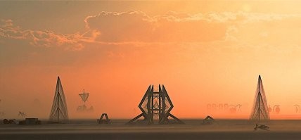 Вы сначала узнайте что это и где, а потом пишите. Это фестиваль в пустыне. Огромная долина, солончаковая пустыня в Неваде. В Приморье он...  Сравнил климатические условия... Диванный эксперт.