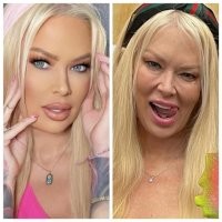 Это же Дженна Джемессон. Как она была хороша, но годы берут свое.
А мы помним ее без фотошопа в реал-видео. Мы в прошлом веке тоже выглядели лучше.