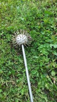 Это же, ядерный одуванчик! От Маэстро самоделок - Александра Полуляха! В дикой природе, между прочим! Это вам... Не это...!?!