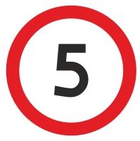 Есть такой знак, у нас стоят при въезде во дворы