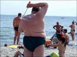 Это не умный отдыхающий а одинокий отдыхающий.