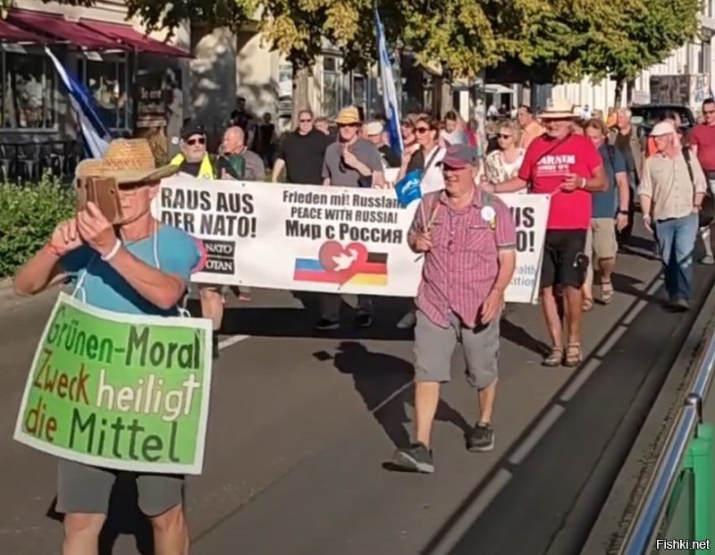Таких демонстраций много проходит по Германии. На Ютубе можно найти ролики из кучи городов. Организует их AfD.
