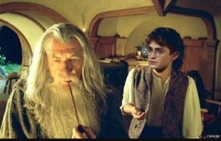 Нейросеть объединила героев вселенных «Гарри Поттера» и «Властелина колец»