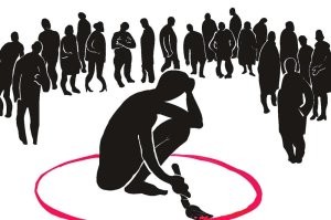 Глядя на ту компанию которая окружает этого человека, особенно на ту женщину с красивыми ногами, его можно понять. Только он ещё не знает, что нет ничего более эфемерного и преодолимого, чем красная линия.