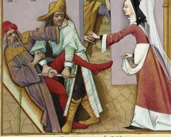 Может и не брезговал а просто опасался.)))