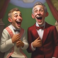 Фраза "На приколе" нейросети Шедеврум.