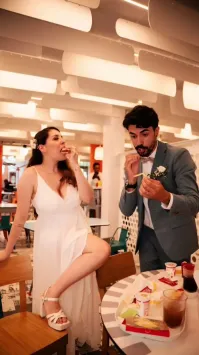 Пара заказала на свадьбу еду из "Макдональдса"