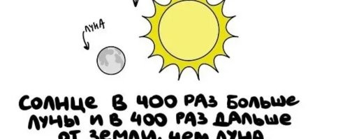 Не знал, реально не знал, что Солнце такое маленькое.