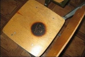 Стул на котором Мэтт Джек установил рекорд