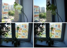 У нас, вот такую кракозябру, перед окнами построили. 

"- У вас ситчик, весёленький, есть? 
- Приезжайте, обхохочетесь!" (с) Старый анекдот.