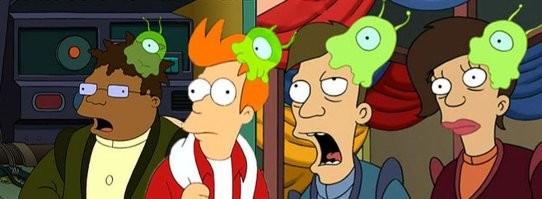 Гриб превратил жука в зомби