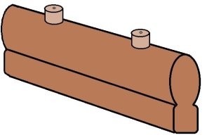 У нас в школе вот такие ограничители катания были (в интернете не нашел, нарисовал как сумел) и никто не катался, разумеется и не падал.