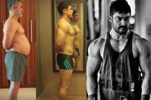 Аамир Кхан для фильма "Дангал" набрал 30 кг (чтобы сыграть своего персонажа в старости) и сбросил обратно и накачал мышцы (чтобы сыграть молодого)... Кстати крутой индийский фильм без танцев итд...