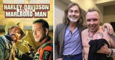 Интересные факты о фильме "Харли Дэвидсон и ковбой Мальборо"