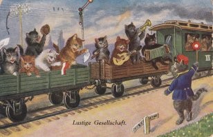 Вагонная тема и ее воплощение в живописи