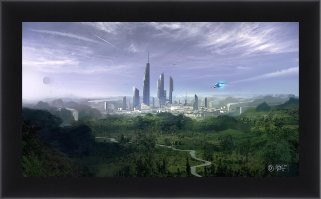 25 цифровых рисунков, позволяющих заглянуть в воображаемое будущее