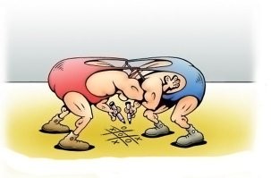 Футбол - не менее травмирующий :) Так что коньки отменить, клюшки отменить (ими так же по балде стучат), шайбу отменить (вдруг в глаз прилетит). Словом, на лед застеленный ковровыми дорожками (и огороженными поручнями - не дай высший разум кто-то споткнется и педикюр испортит) выходят две команды друг напротив друга и начинают мериться достоинствами (поручик! Не теми!) Одни кричат, что у них в команде три инвалида и два трансвестита. Вторые отвечают, что у них один феменист, два зеленых гея и полтора фигуриста. Судьи определяют какая команда выиграла. Правда, со временем отменят и выигрыш ибо не толерантно, когда одни выигрывают а другим обидно.