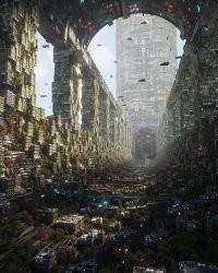 вот нах...й так жить?
в этой помойке, друг у друга на головах?
В жопу такое будущее
