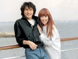 Виктор и Анита Цой на корабле 1989г.