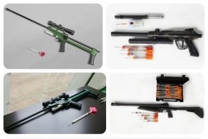 Таким пациентам, нужно сначала успокоительное колоть. 
А... Ну да... 

Тогда так: