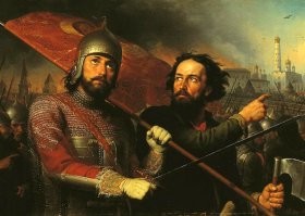 Вообще-то традиционный русский флаг, исторический флаг, это красный флаг. Под ним и Пётр воевал, и раньше он использовался, и Фашистов били под ним. И достижений больше всего именно под красным флагом. 
Так что он имеет больше оснований.
