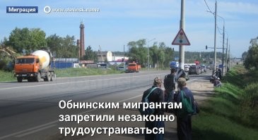 На 101 километре киевского шоссе, где рынок "строй двор", по обеим сторонам до "макдональдса" спонтанная биржа джамшутов...На трассе стоят по два-три организма, по кустам, подворотням и промзонам-огромный кишлак с их самками и опарышами! Обнинск, некогда закрытый город,  от них уже лет пять реально плачет! А так оттуда они рассасываются по близлежащим городам-Балабаново, Ермолино, Боровск,Русиново,Митяево и.т.д.