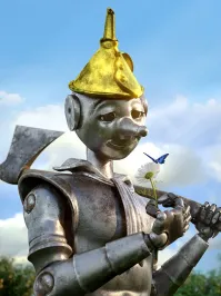 Это в другую сказку, где железный дровосек.