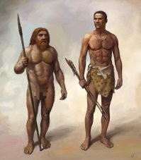 Слишком много домыслов. 
 Вот те, волосатые и другие, из Африки...
Может и неприязнь потомства осталась друг к другу? Две разные цивилизации, как никак.