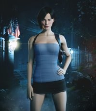 Ну для Обители Зла можно было взять и другой пример. Например Джил Валентайн из второй части фильма.