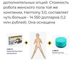 Тысячи британцев признались, что хотят попробовать секс с роботом