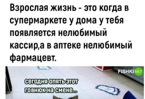 У меня появился нелюбимый охранник на проходной и нелюбимый водитель маршрутки. А ещё множество любимых и нелюбимых пассажиров маршрутки,которые едут на работу вместе со мной..