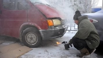 Кажется мы стали забывать как правильно прогревать машину зимой