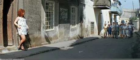 До эры метро это выглядело так