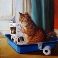 Не всё так радужно... Утро кошатников, по крайней мере у меня, начинается со скрёба когтями в лотке... Ну, вы поняли
