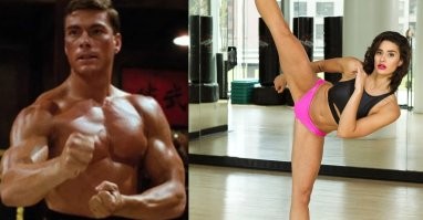 Бьянка Бри, дочь Ж.-К. ван Дамма