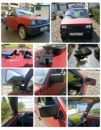 Молодцы! 

Жаль только, зеркала не поменяли. 

Штатные зеркала на Оке, это что-то с чем-то. 
Плоские, маленькие. 
С таким зеркалом и побриться тяжело, а уж обстановку сходи контролировать... 
Особенно справа.

Вот, для сравнения. 
Штатные и обычные нивские (от старой Нивы).