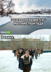 Рыбаки - это другое (см. видео)
А на этом - долбодятлы