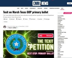 TEXIT: Техас собрал необходимое количество подписей для голосования о выходе из состава США