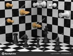 Вертикальные шахматы,вероятно, просто для демонстрации игры аудитории.
PS Трехмерные шахматы прикольнее.