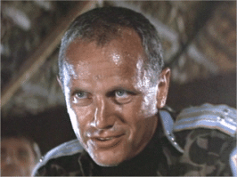 Стивен Беркофф. Отличный был персонаж в Полицейский из Беверли Хиллз и Рэмбо 2.