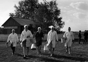 Нет лучше заготовки для перегонного куба, чем доёнка. Это всякий знает. Достаточно врезать штуцер и - всё! Заливай брагу и ставь на огонь.