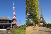 "В отличие от оригинала, башня красно-белая:"

Аффтар, ты в глаза долбишься, что ли? Она ВООБЩЕ ДРУГАЯ!