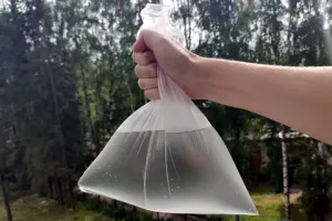 Сколько денег уходит на воду, чтобы вымыть пакет?