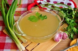 Вода со вкусом мяса)