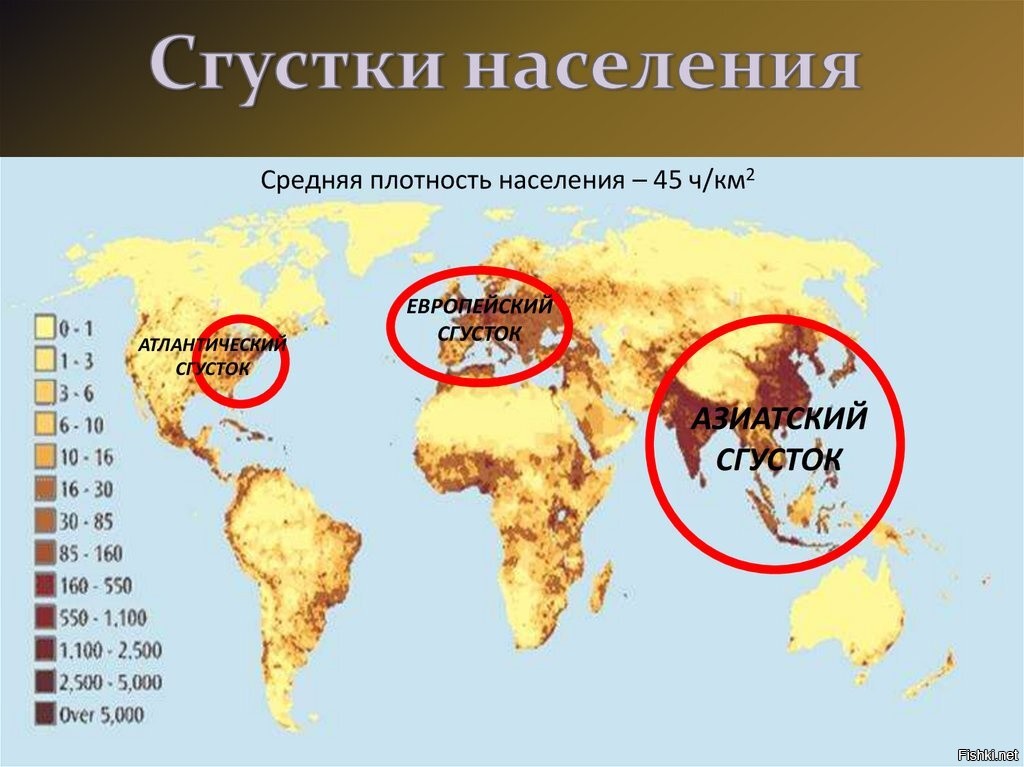Плотность населения россии чел км. Карта плотности населения земли.