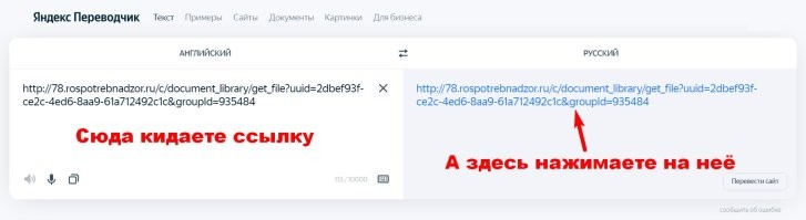 Попробуйте открыть ссылку через Яндекс-переводчик. У меня открылась.
