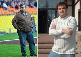 не надо смеяться, ибо эндокринка может превратить стройного некогда человека - в бочку на ножках. Пример? Пожалуйста! Василий Уткин