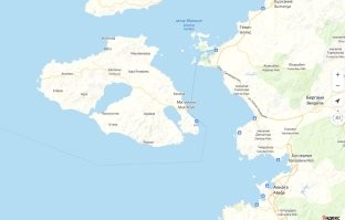 Море Эгейское есть. А вот назовите остров в Эгейском море.  Прямо сейчас скрин сделал.